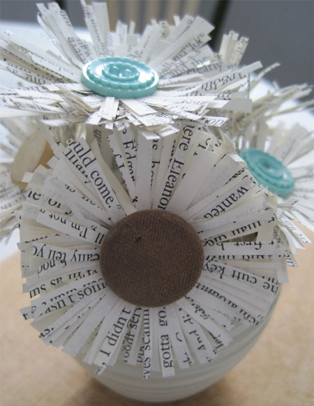 Newspaper bouquet