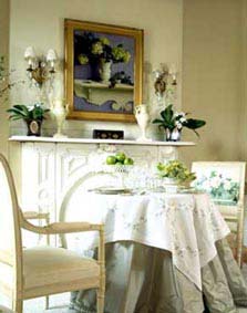 Create a breakfast seating arrangement