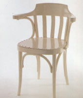 Use can use a raw pine, or previously painted chair for this project