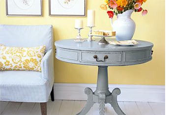 Makeover an antique table