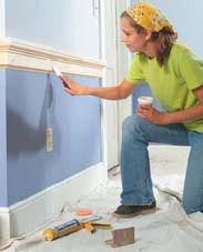 For a duable finish, use an enamel paint