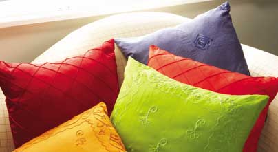 Add colour without paint use accessories