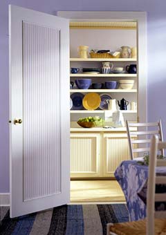 Mix and match your doors to your kitchen cabinets