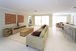 big rooms need big pieces of furniture