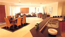 look at open plan spaces as a whole