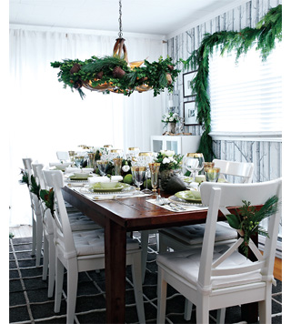Decorate a home for the festive season