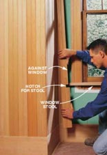 Decorative mouldings can be used for many projects in the home