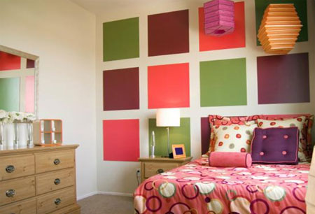 colour block for walls