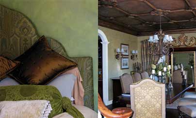 Faux paint techniques