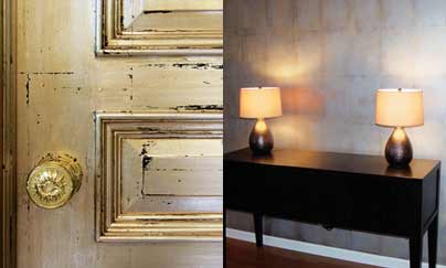 Faux paint techniques