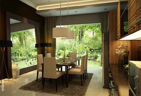 Open plan dining room inspiration elegant