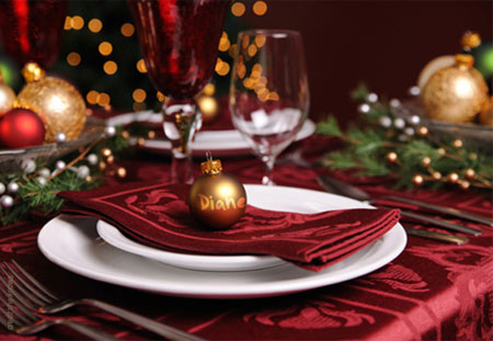 Set a table for entertaining holidays