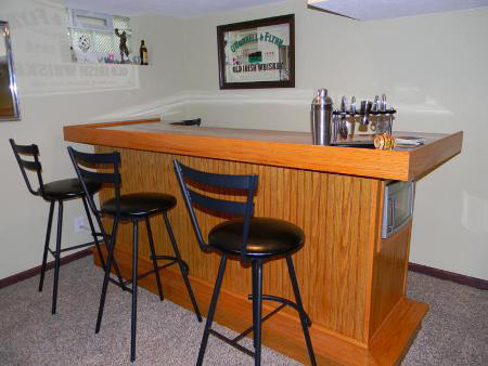 HOME DZINE Home DIY  Build an indoor bar