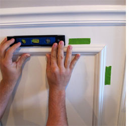 The easy way to install panelling