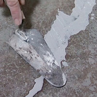 Repair cracks in concrete 