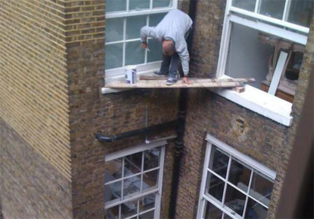 Safe use of ladders