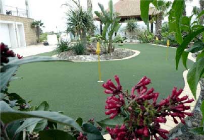 Putting greens and mini golf in your garden
