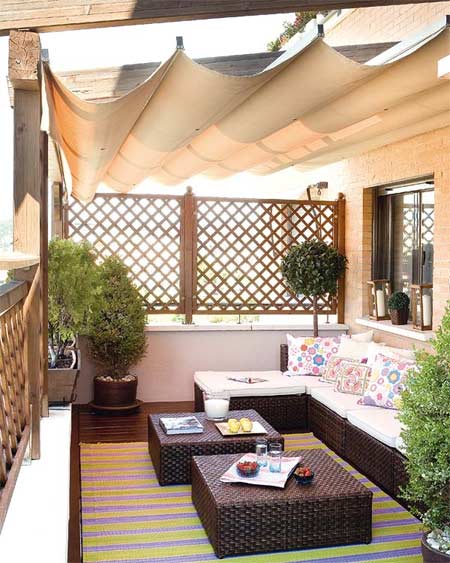 Home-Dzine - How to decorate a small balcony