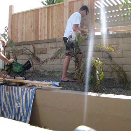 Putting up fences