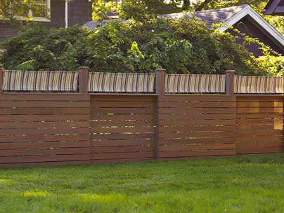 Easy garden fence