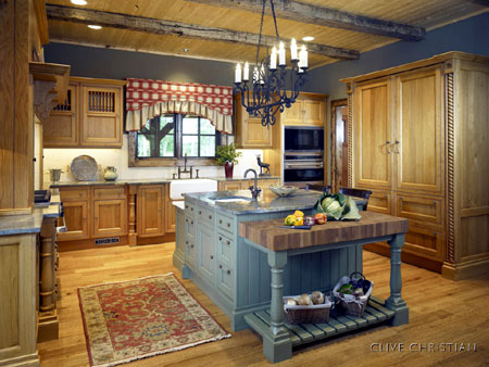 French Country or Traditional style kitchen
