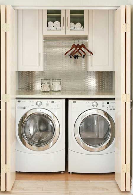 laundry modern white
