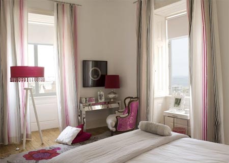 A home decorated in pastel shades