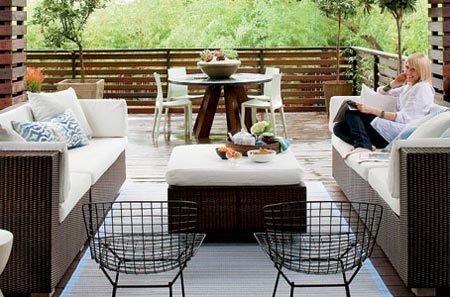 Plan for a patio or garden room 