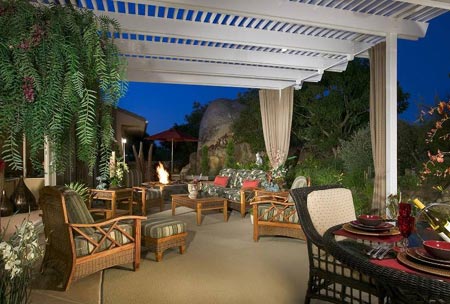 Plan for a patio or garden room