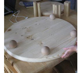 A cake stand for afternoon tea