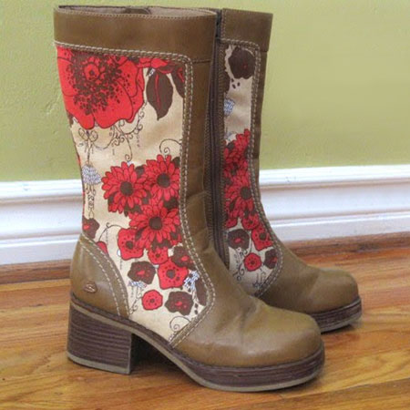 Dress up plain boots