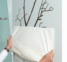 Dress up bare walls with wall decals 
