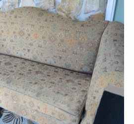 How to reupholster a sofa or couch