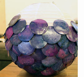 Translucent lamp shade