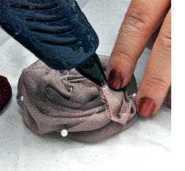 How to make fabric roses