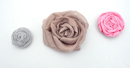 How to make fabric roses 