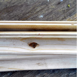 Easy way to make picture frames