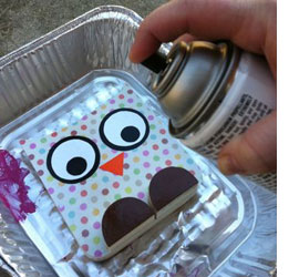 Use of Rust-Oleum polyurethane spray varnish