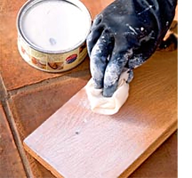 Liming indoor and outdoor wood