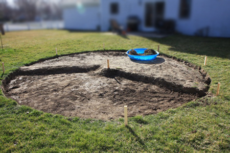 Build a firepit ring