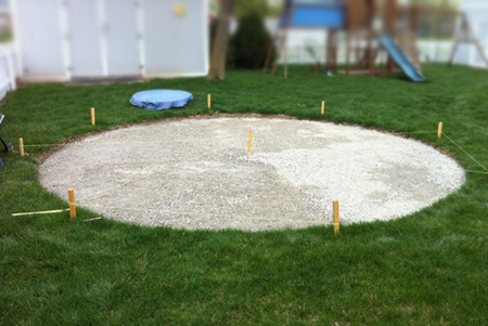 Build a firepit ring