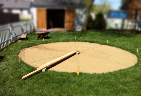 Build a firepit ring