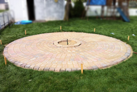 Build a firepit ring