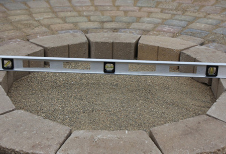 Build a firepit ring