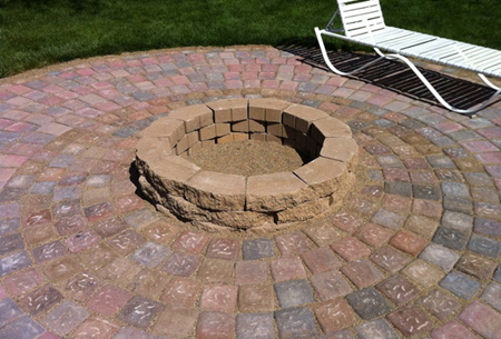 Build a firepit ring