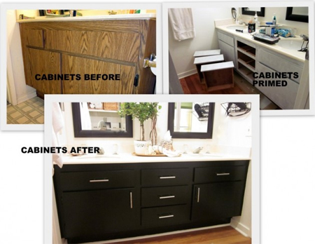 Weekend bathroom makeover 