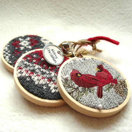 Embroidery hoop crafts