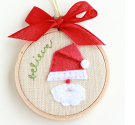 Embroidery hoop crafts