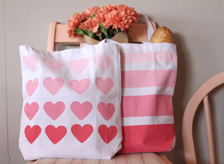 Great gift idea - Make & paint a tote bag