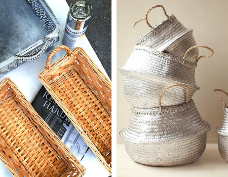 rustoleum spray paint baskets
